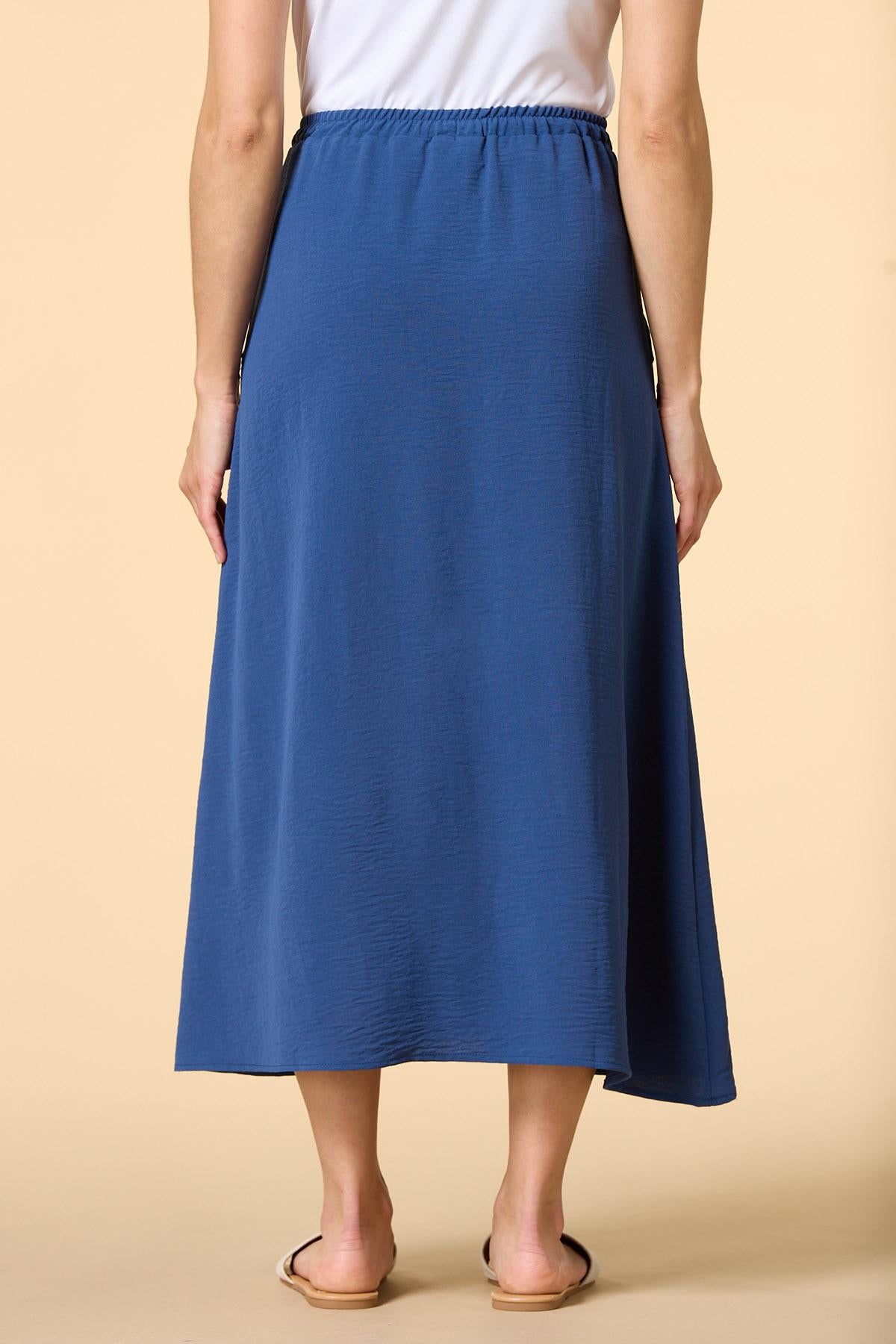 ocean waves midi skirt Versona Sale