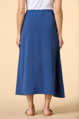ocean waves midi skirt Versona Sale