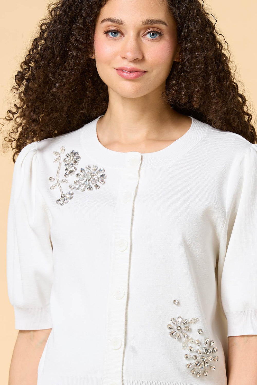 still bejeweled cardigan Versona Sale
