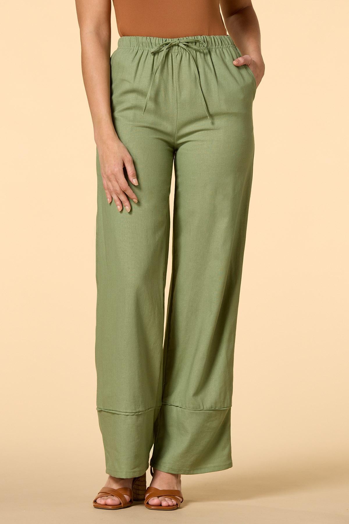 make it a martini linen pants Versona Sale