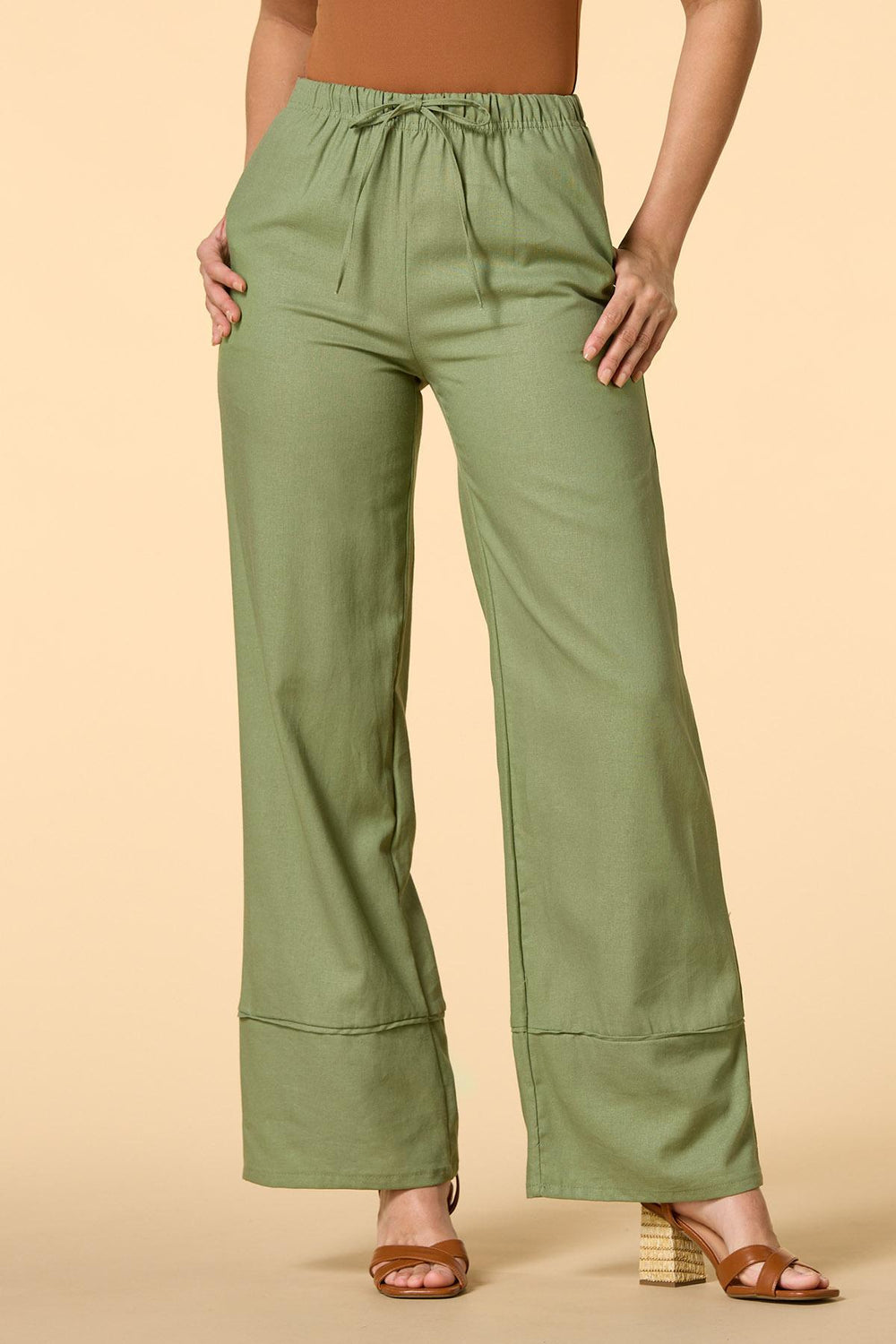 make it a martini linen pants Versona Sale
