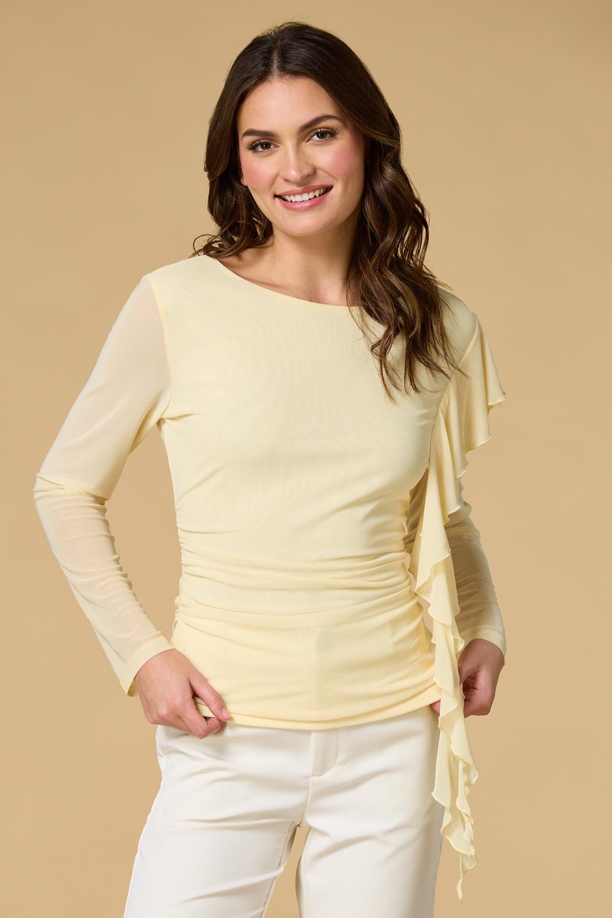 flutter me up mesh top Versona Sale