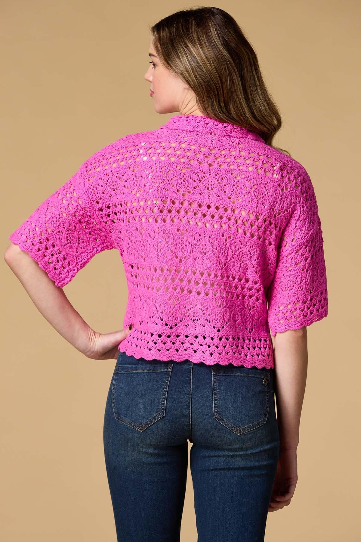 that`s hot crochet cardigan Versona Sale
