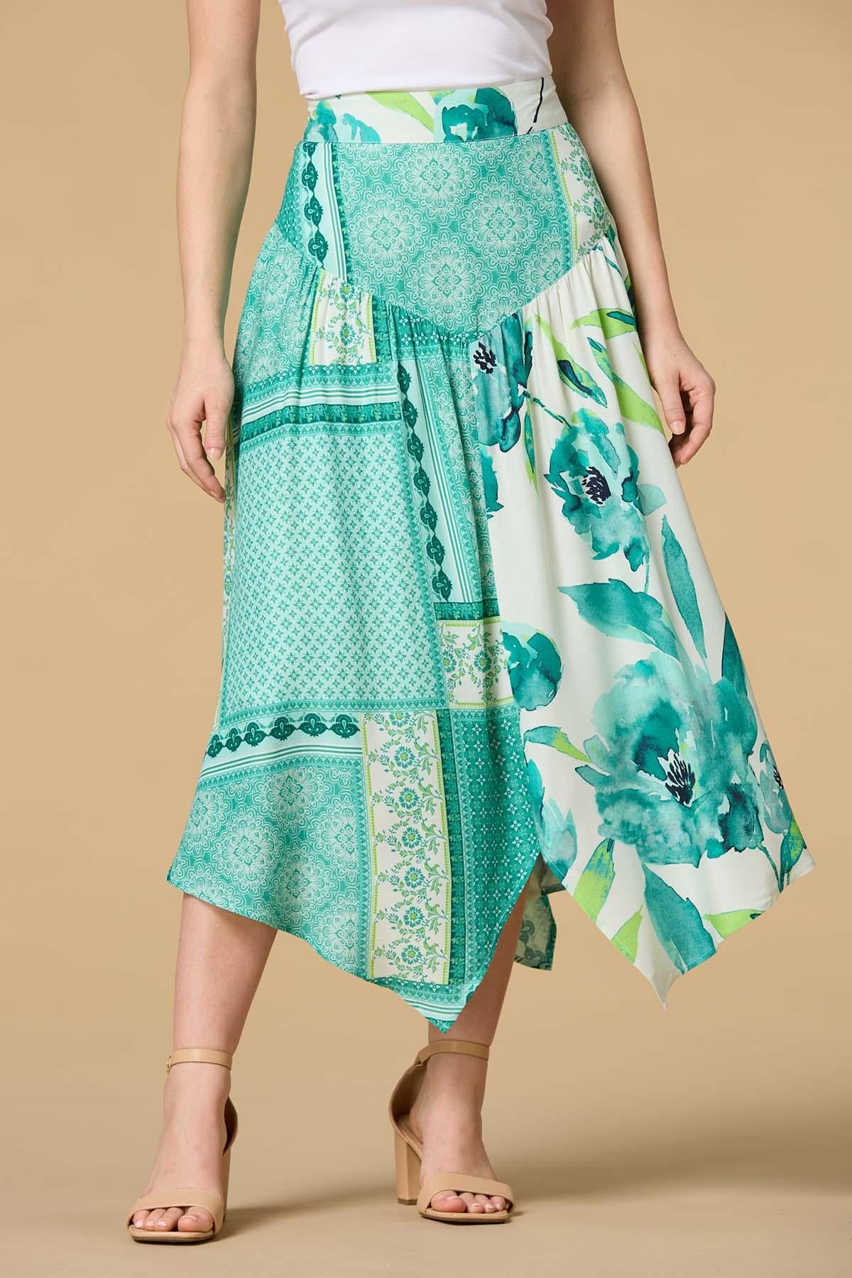 on island time midi skirt Versona Sale