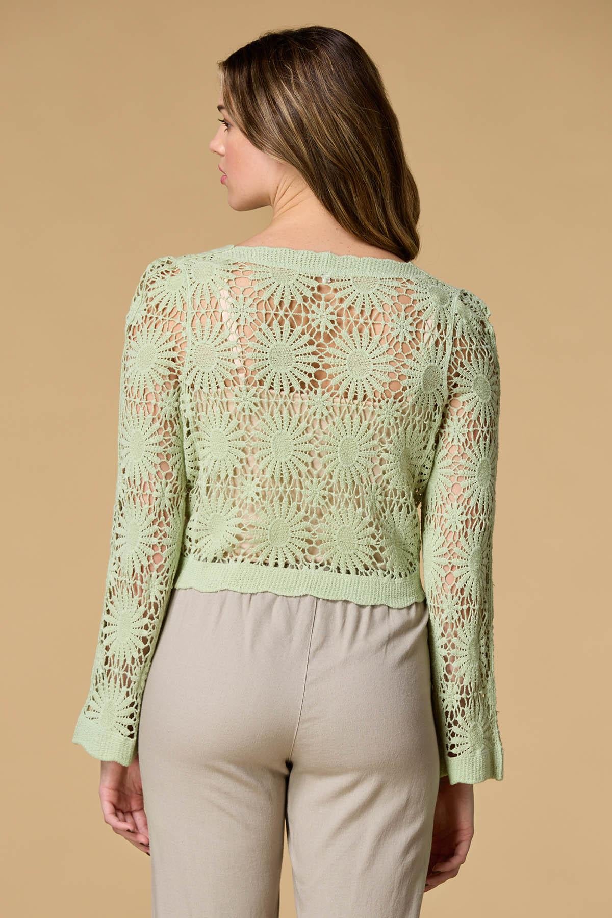 dainty days crochet cardigan Versona Sale