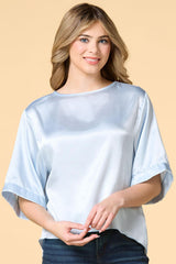 smooth it over satin top Versona Sale
